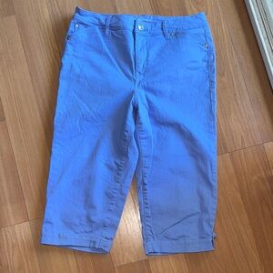 Gloria Vanderbilt Lavender Capri Pants